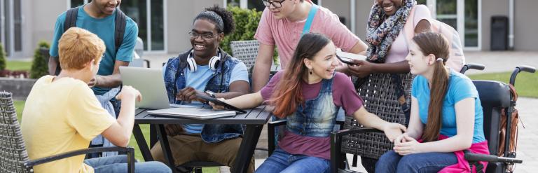 group of young people